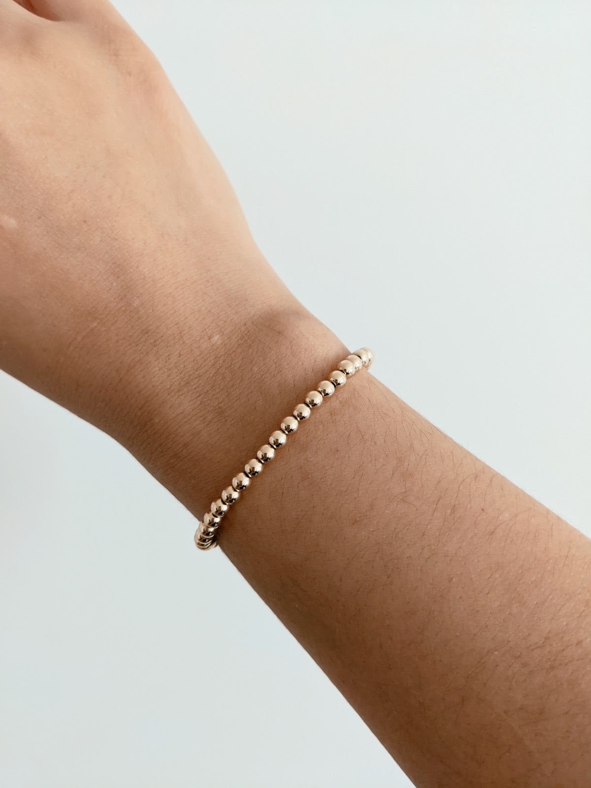 Golden Beads Bracelet