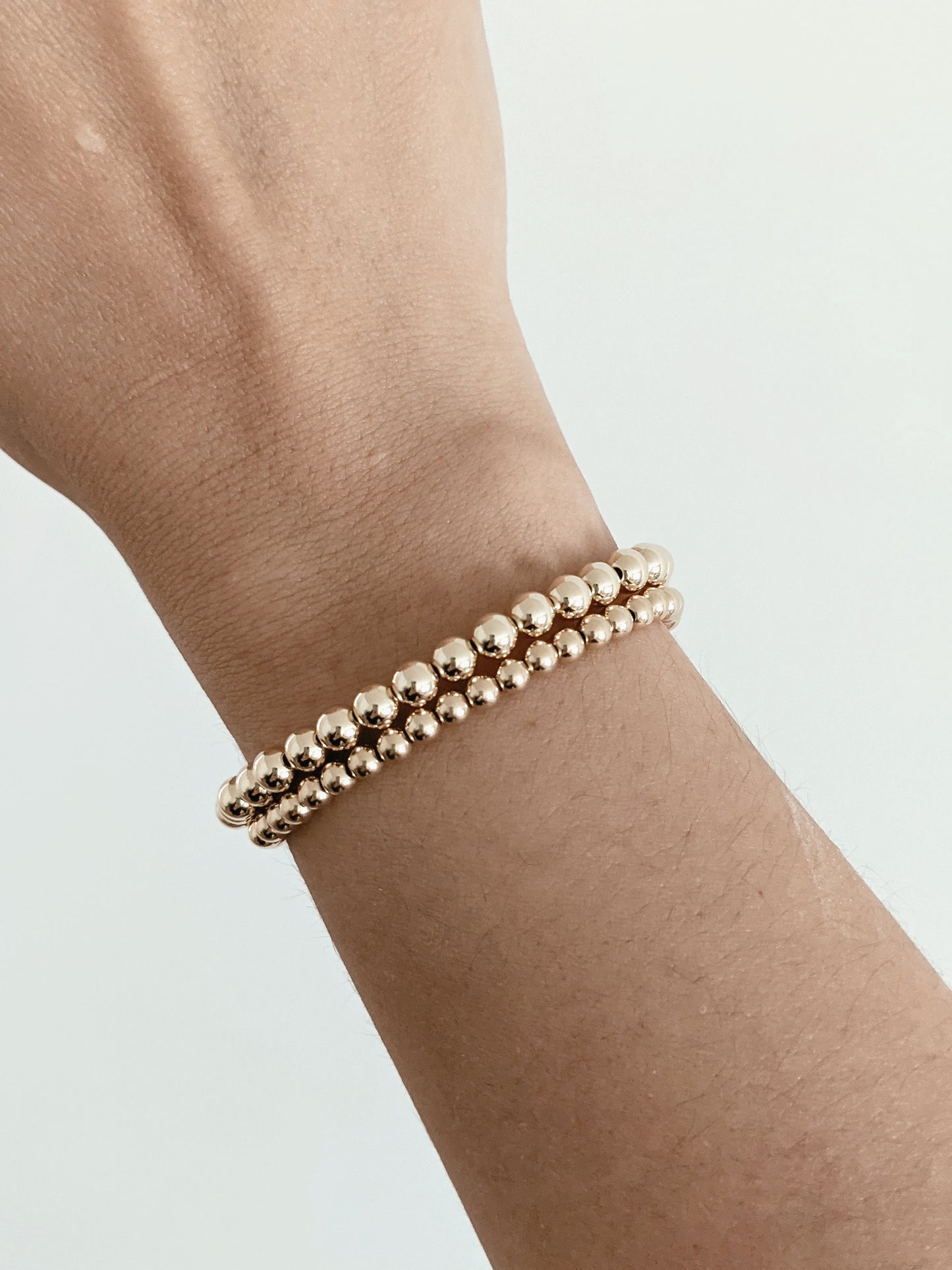 Golden Beads Bracelet