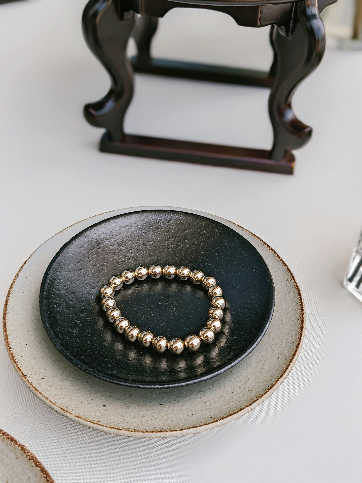 Golden Beads Bracelet